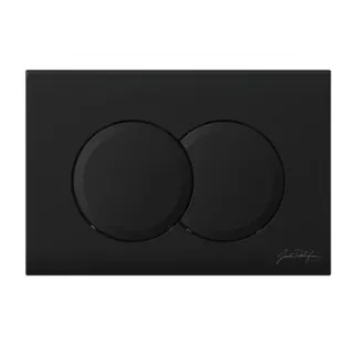 Инсталляция Jacob Delafon E21747RU-BL с безободковым унитазом Vox сиденье с микролифтом клавиша смыва чёрная матовая