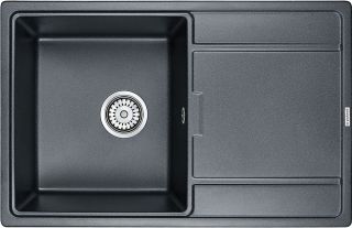 Мойка кухонная Paulmark Flugen PM217850-BLM чёрный металлик