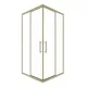 Душевой уголок Timo T38 90x90 см золото матовое