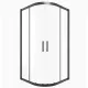 Душевой уголок Timo T46 90x90 см чёрный