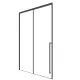 Душевая дверь в нишу Timo T59R 150 см правая чёрный
