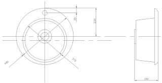Мойка кухонная Акватон Иверия 48 см серый шелк