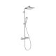 Душевая система Hansgrohe Crometta E Showerpipe 240 1jet EcoSmart 27281000 хром