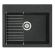 Мойка кухонная Акватон Делия 60 Графит