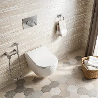 Унитаз подвесной DQ Tornado München DT1567516 белый