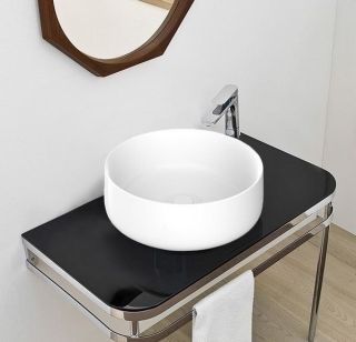 Раковина ArtCeram Cognac COL001 05 34 белая 42 см