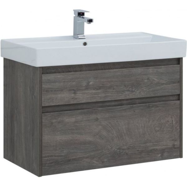 Тумба под раковину Aquanet Nova Lite 242267 90 см дуб рошелье