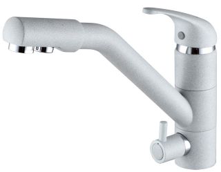 Смеситель для кухни Paulmark Hessen He213017-310 серый