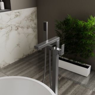 Напольный смеситель для ванны DQ Bayern.Liszt DA1516006 графит