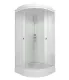 Душевая кабина Triton Лайт Щ0000061831 100x100 см профиль белый стекло с узором