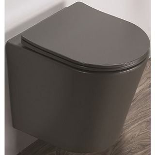 Унитаз CeramaLux B2330-2MDH  подвесной с сиденьем Микролифт