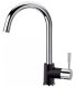 Смеситель для кухни Paini Cox 78H4572CRL2LMKM гранит/хром