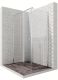 Душевой уголок Ambassador Diamond 12011104L 120x80см левый хром/прозрачное