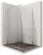 Душевой уголок Ambassador Diamond 12011106L 100x100см левый хром/прозрачное