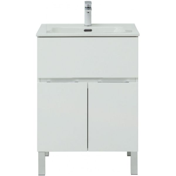 Тумба под раковину Aquanet Алвита New 277546 60 см белый матовый