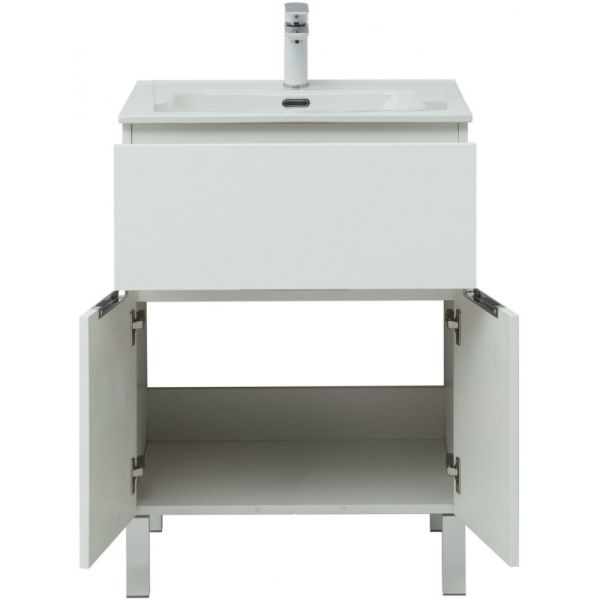 Тумба под раковину Aquanet Алвита New 277546 60 см белый матовый