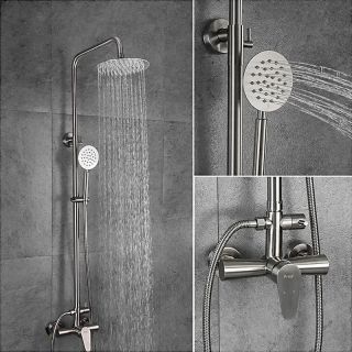 Душевая стойка Frap F2448-20 хром