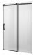 Душевая дверь Ambassador Benefit 19021202HB 130см чёрный/прозрачное