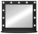 Зеркало гримёрное Continent ЗГП43 настольное 80см чёрный