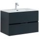 Тумба под раковину Aquanet Алвита New 277515 80 см антрацит