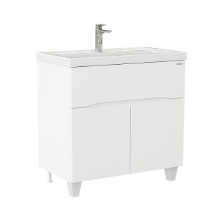 Тумба под раковину напольная Onika Стрим 108059 80 см белый