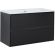 Тумба под раковину Aquanet Милан 316690 105 см чёрный