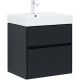 Тумба под раковину Aquanet Бруклин 310140 60 см антрацит матовый