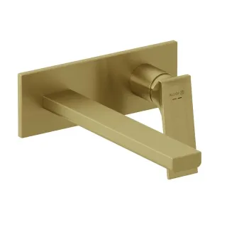 Смеситель для раковины Kludi Decus 54245N075 брашированное золото