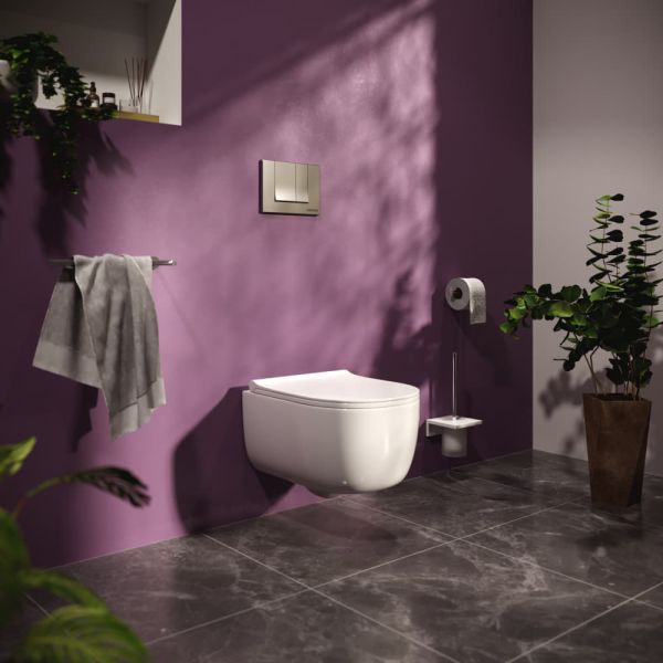 Инсталляция для унитаза Berges Novum S3 с кнопкой хром глянец 040243