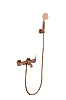 Смеситель для  ванны Boheme ETERNA COPPER BRUSHED брашированная медь