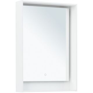 Зеркало с подсветкой Aquanet Милан 306380 60 см белый глянец