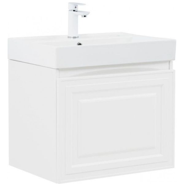 Тумба под раковину Aquanet Агата 345480 60 см белый сатин