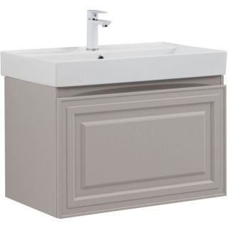 Тумба под раковину Aquanet Агата 345487 75 см бежевый