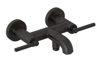 Смеситель для ванны с душем Kludi Nova Fonte Puristic 20540N215 сталь оружейная брашированная