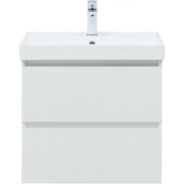 Тумба под раковину Aquanet Альтера 337154 60 см белый матовый