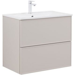 Тумба под раковину Aquanet Арт 343967 75 см бежевый