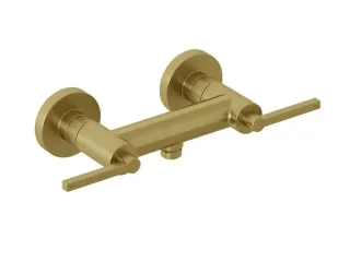 Смеситель для душа Kludi Nova Fonte Puristic 20710N015 брашированное золото