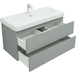 Тумба под раковину Aquanet Вега 2.0 337957 100 см мисти грин
