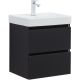 Тумба под раковину Aquanet Вега 2.0 337952 50 см чёрный