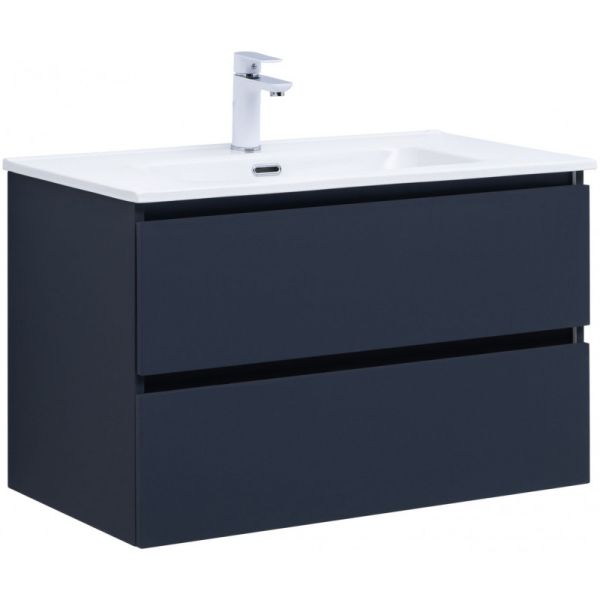 Тумба под раковину Aquanet Вега 2.0 337949 80 см маренго