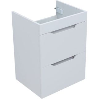 Тумба под раковину Aquanet Практика 330455 50 см белый матовый