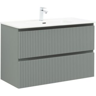 Тумба под раковину Aquanet Джейн 335436 100 см мисти грин