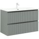 Тумба под раковину Aquanet Джейн 335436 100 см мисти грин