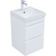 Тумба под раковину Aquanet Слим 346045 40 см белый сатин