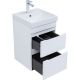 Тумба под раковину Aquanet Слим 346045 40 см белый сатин