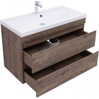 Тумба под раковину Aquanet Нота New 334194 100 см дуб веллингтон табак