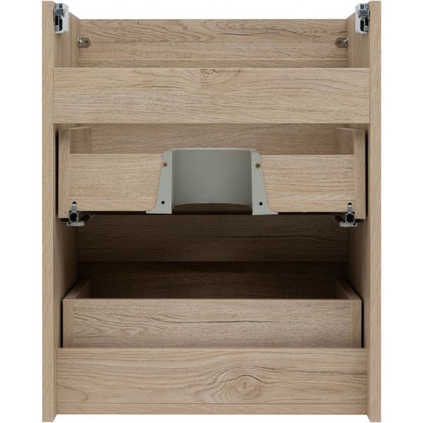 Тумба под раковину Aquanet Нота New 334196 50 см дуб светлый