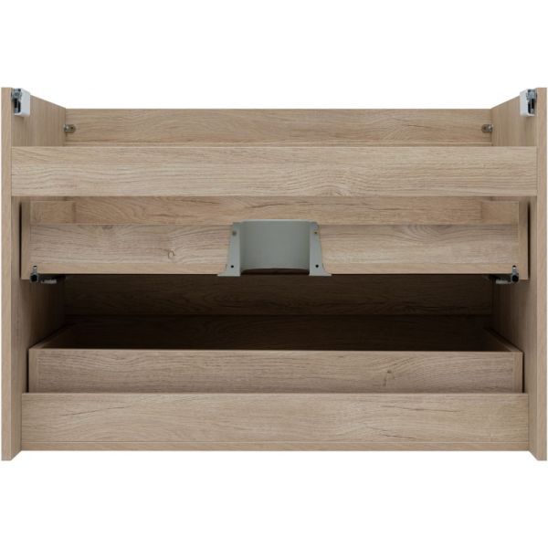 Тумба под раковину Aquanet Нота New 334199 90 см дуб светлый