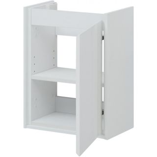 Тумба под раковину Aquanet Милан 339962 45 см белый  глянец