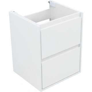 Тумба под раковину Aquanet Милан 336366 50 см белый глянец